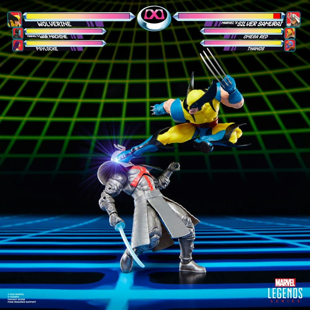 Marvel Legends Gamerverse Action Figure 2-Pack Wolverine vs. Silver Samurai 15 cm (Totalpris 899,-)