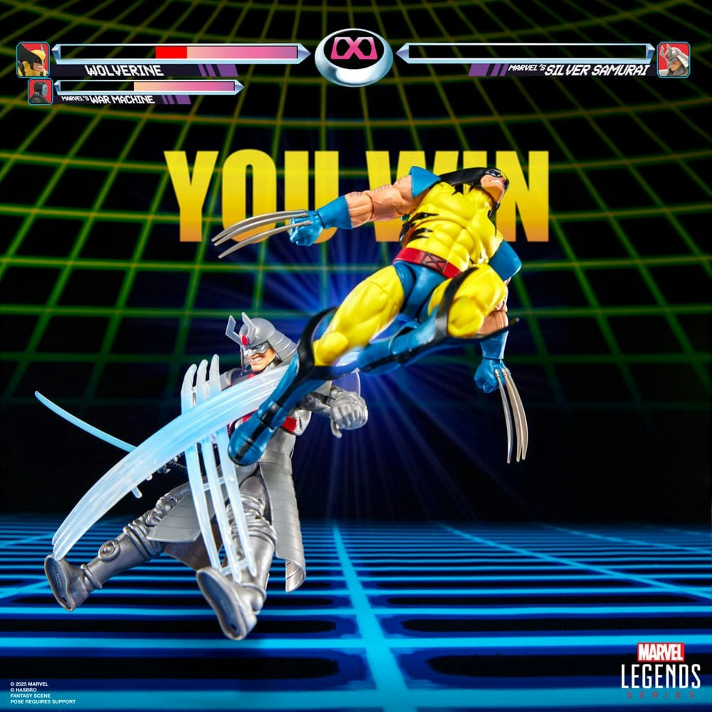 Marvel Legends Gamerverse Action Figure 2-Pack Wolverine vs. Silver Samurai 15 cm (Totalpris 899,-)