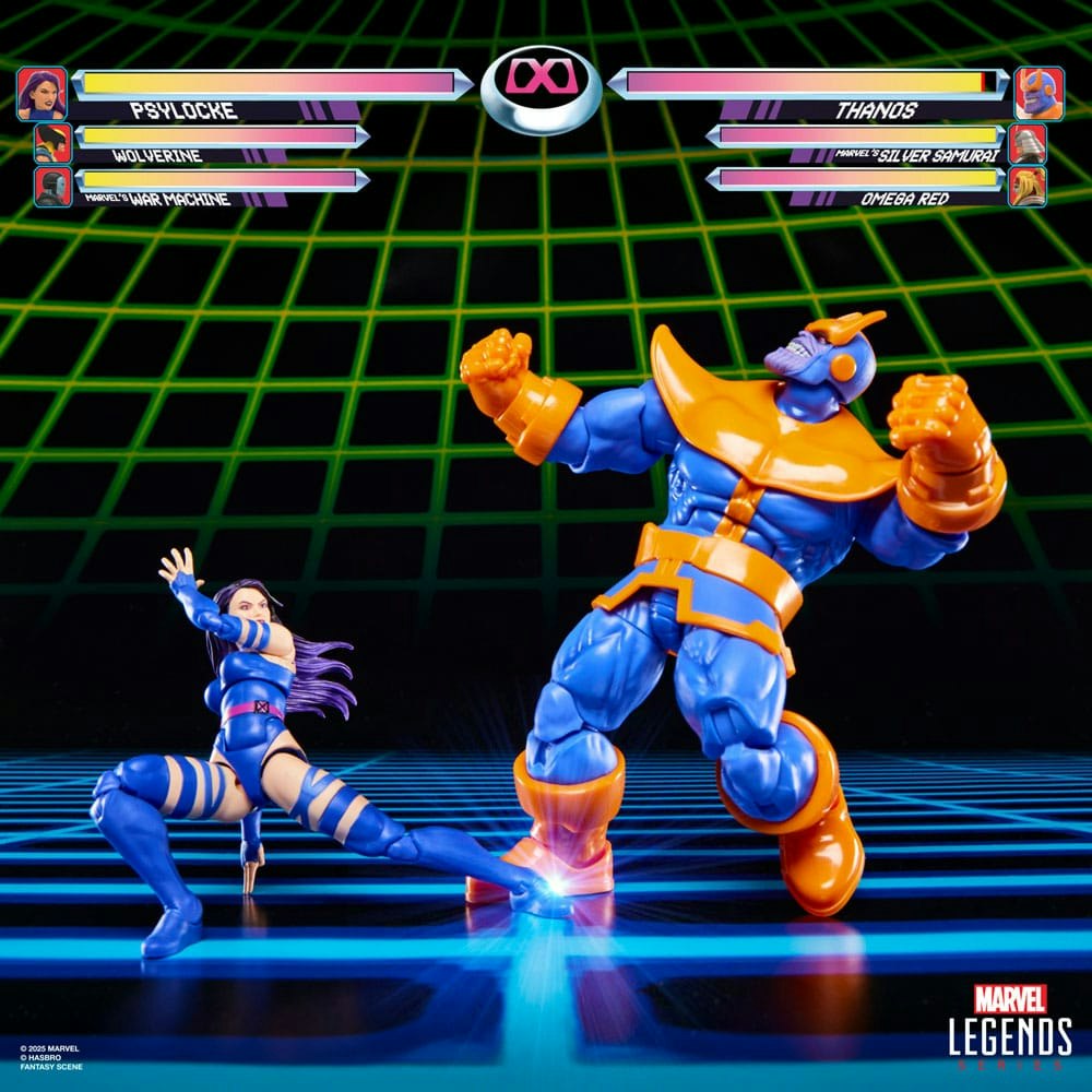 Marvel Legends Gamerverse Action Figure 2-Pack Psylocke vs. Thanos 15 cm (Totalpris 899,-)