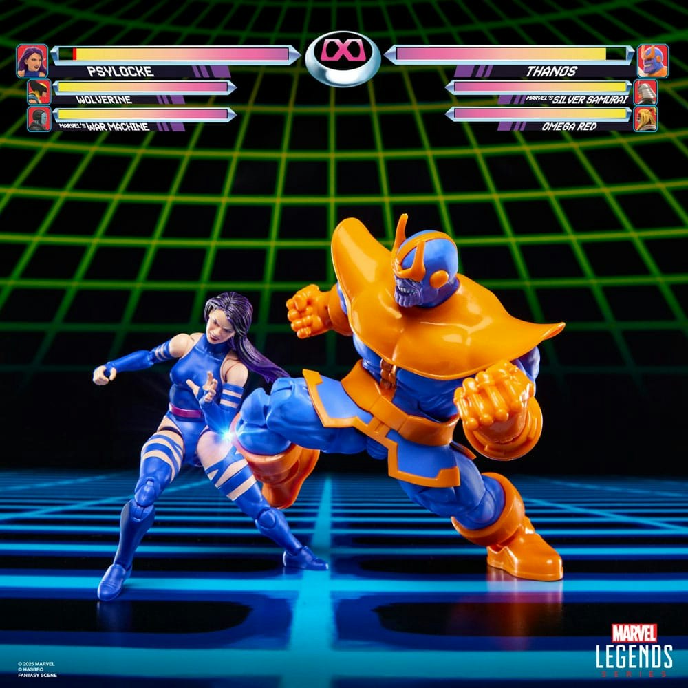 Marvel Legends Gamerverse Action Figure 2-Pack Psylocke vs. Thanos 15 cm (Totalpris 899,-)
