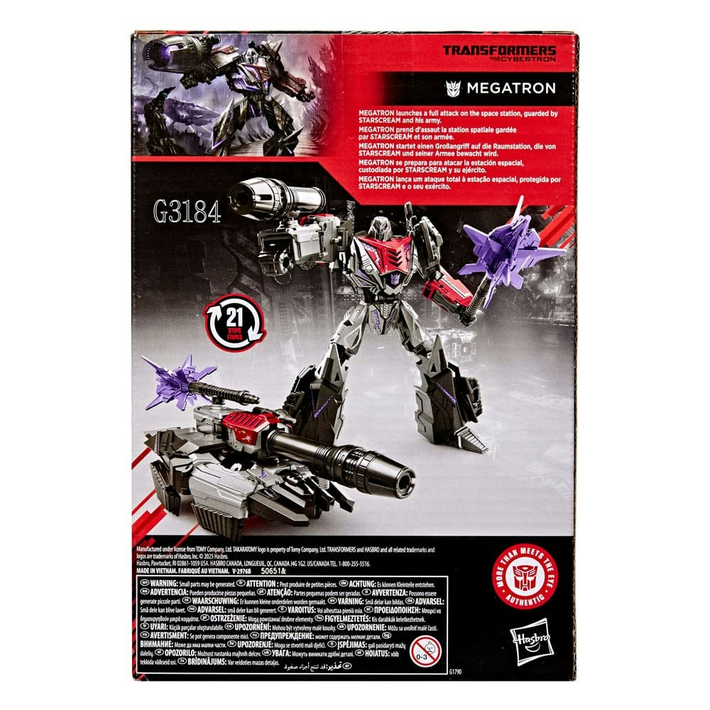 Transformers: War for Cybertron Studio Series Voyager Class Action Figure Megatron 16 cm (Totalpris 549,-)