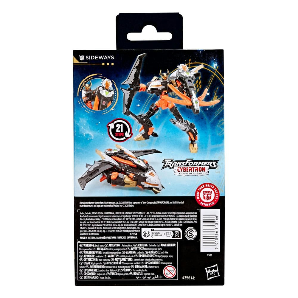 Transformers Age of the Primes Deluxe Class Action Figure Sideways 14 cm (Totalpris 379,-)