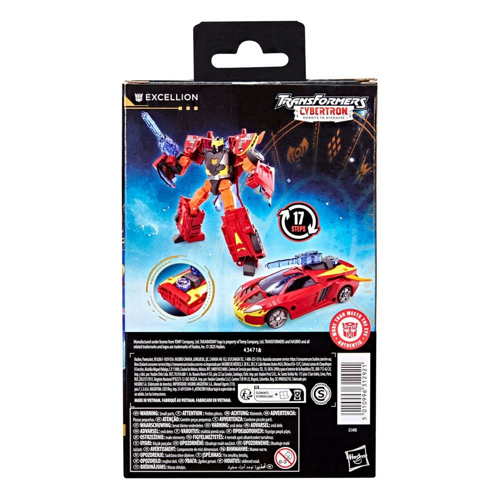Transformers Age of the Primes Deluxe Class Action Figure Excellion 14 cm (Totalpris 379,-)