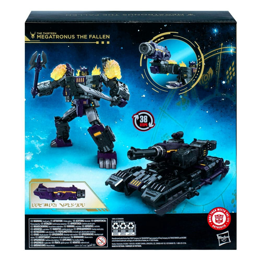 Transformers Age of the Primes Leader Class Action Figure The Thirteen Megatronus the Fallen 19 cm (Totalpris 829,-)