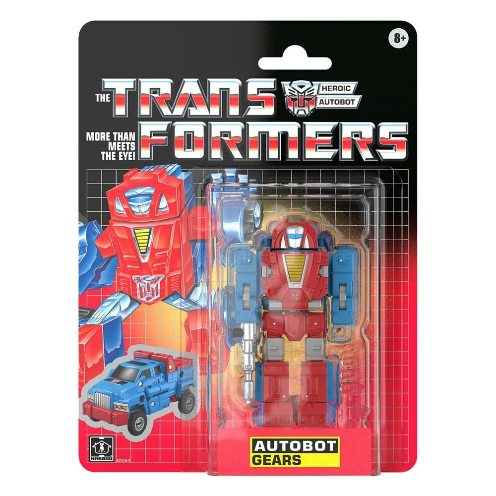 The Transformers Retro G1 Action Figure Autobot Gears 12 cm (Totalpris 379,-)