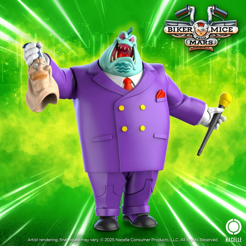 Biker Mice From Mars Action Figure Limburger 23 cm (Totalpris 699,-)