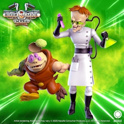 Biker Mice From Mars Action Figure Karbunkle & Fred The Mutant 23 cm (Totalpris 699,-)