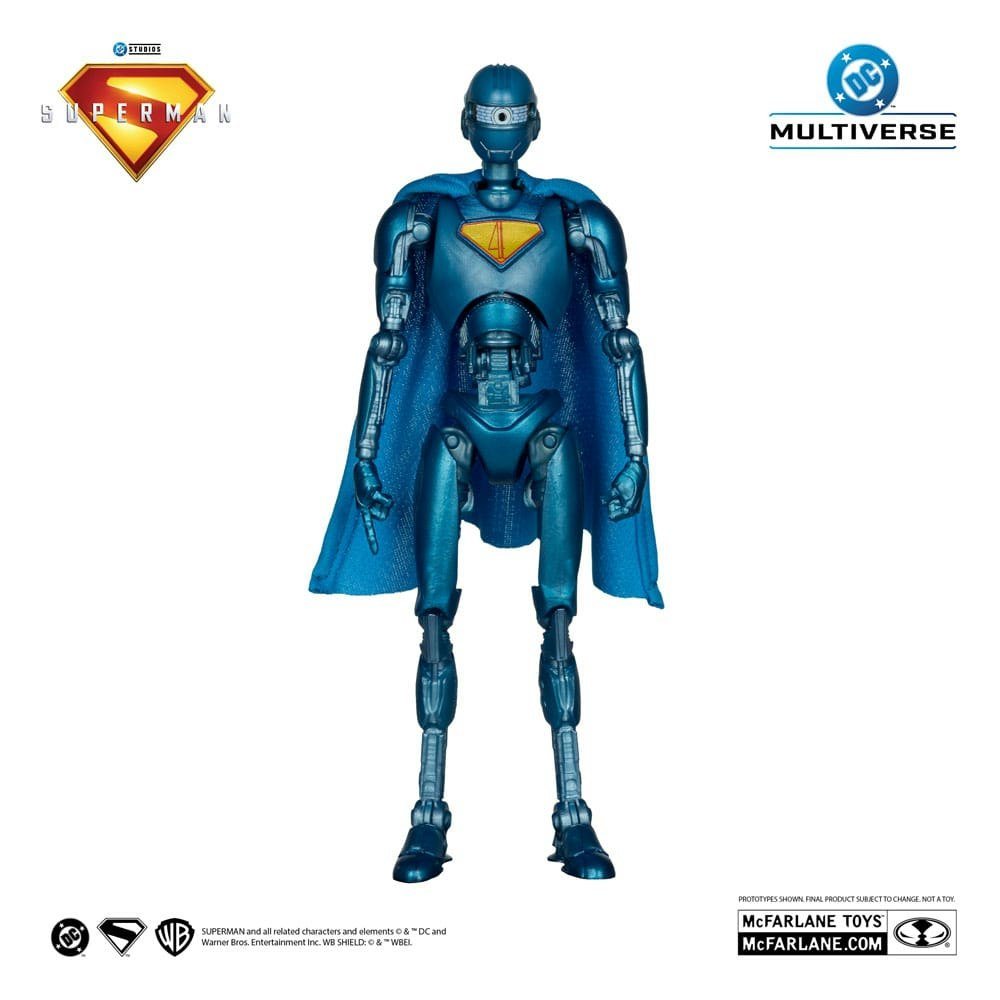 Superman (2025) DC Multiverse Deluxe Action Figure Superman Robot (Red Platinum Edition) 18 cm (Totalpris 498,-)
