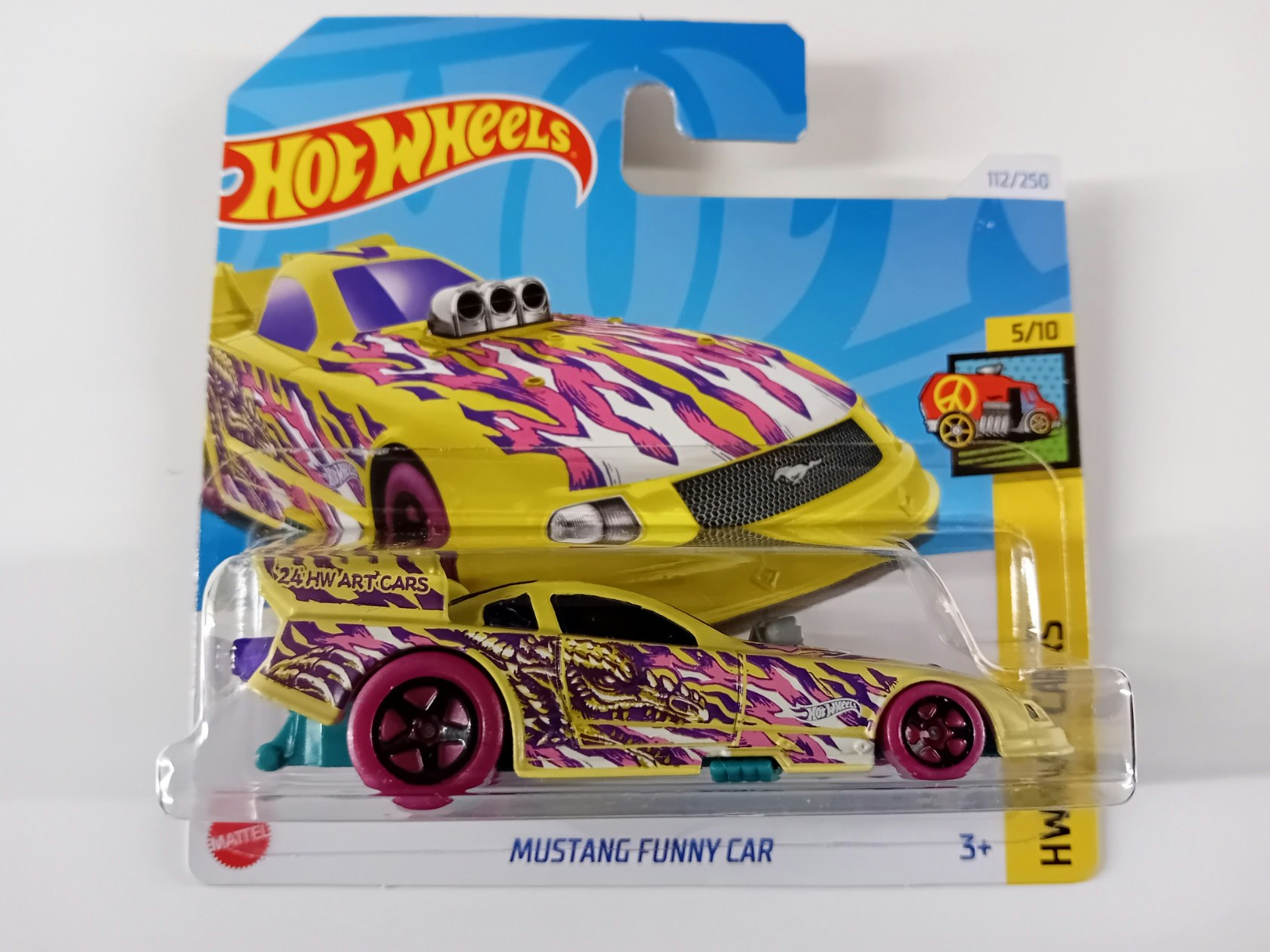 Mustang funny car beige #112