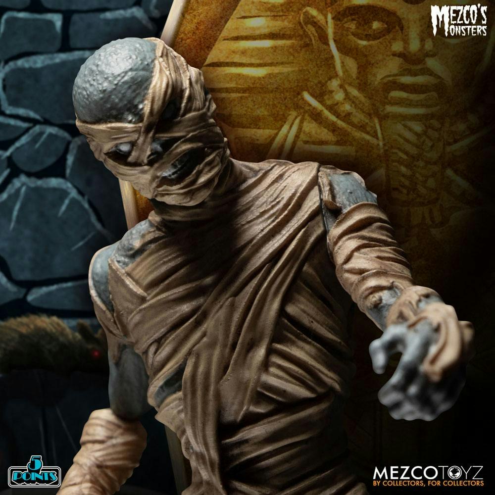 Mezco's Monsters 5 Points Action Figures Tower of Fear Deluxe Set 45cm