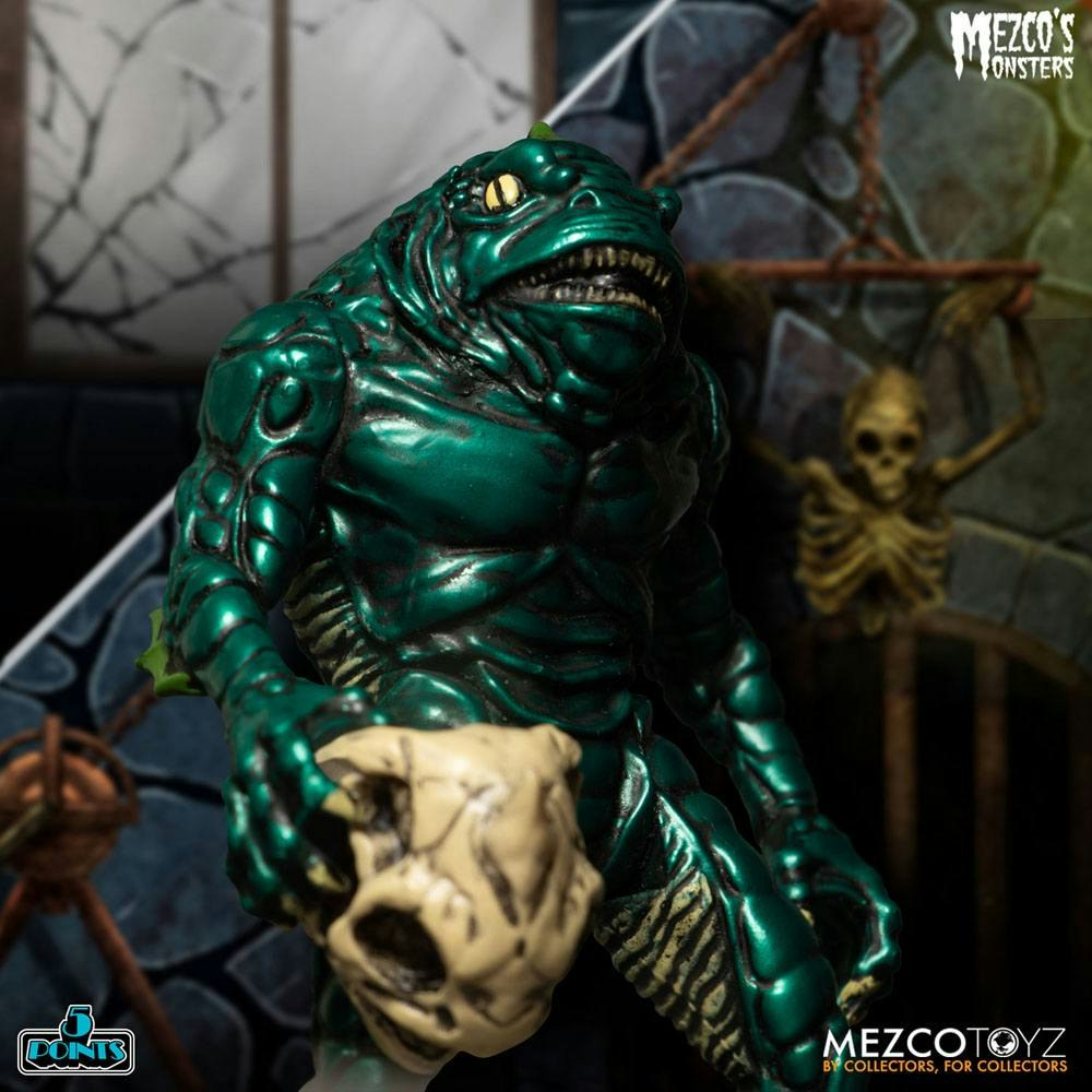 Mezco's Monsters 5 Points Action Figures Tower of Fear Deluxe Set 45cm