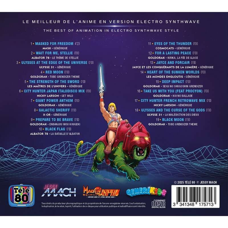 Jessy Mach: Anime legends reborn CD