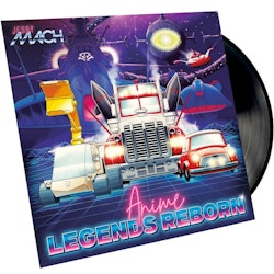 Jessy Mach: Anime legends reborn 33rpm Vinylplate (Limited 500 eks.)