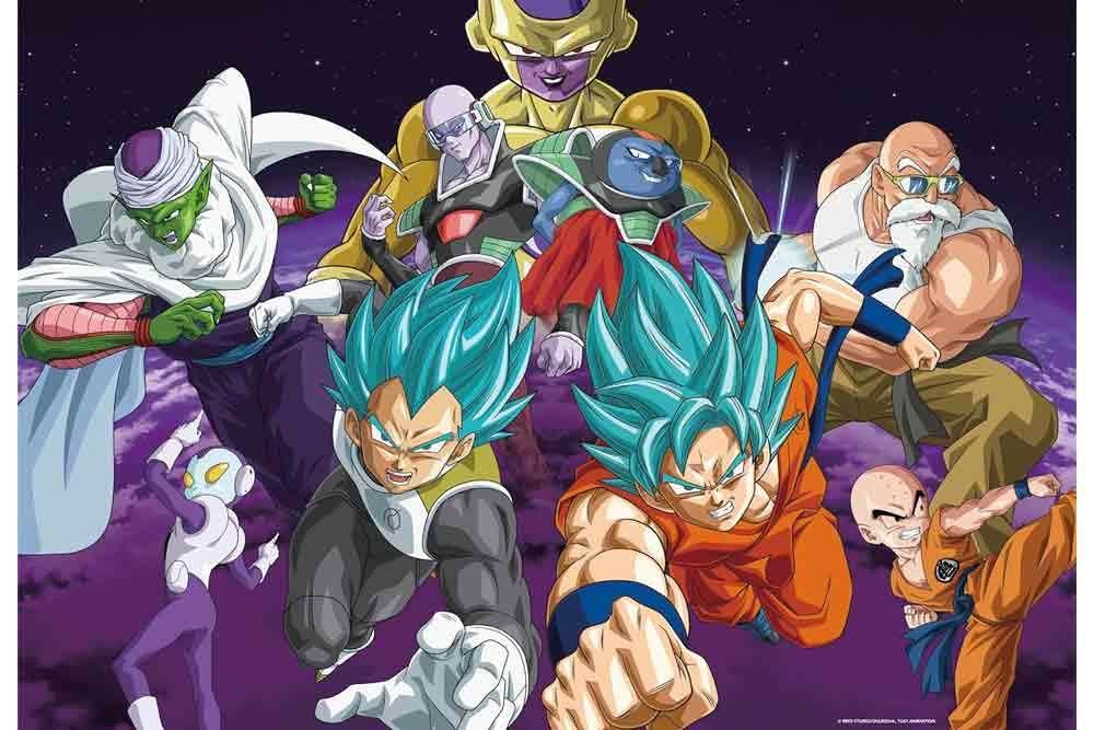 Puslespill Dragon ball: warriors (500 biter)