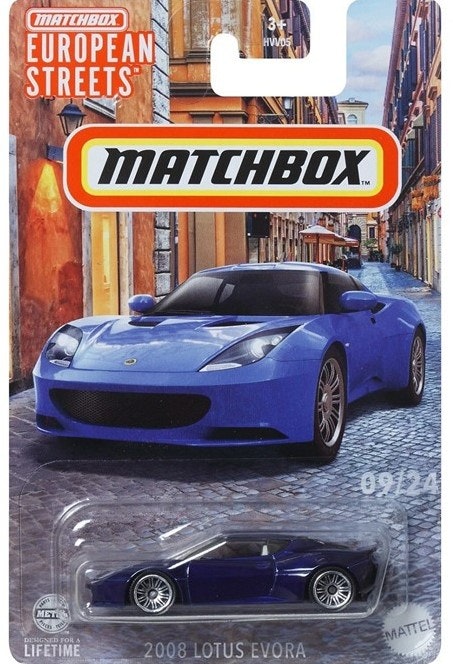 European Streets : Lotus Evora 2008 blå