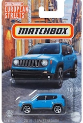 European Streets : Jeep Renegade 2019 Blå