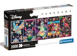 Puslespill Disney Panorama Puzzle Pop-Art (1000 biter)