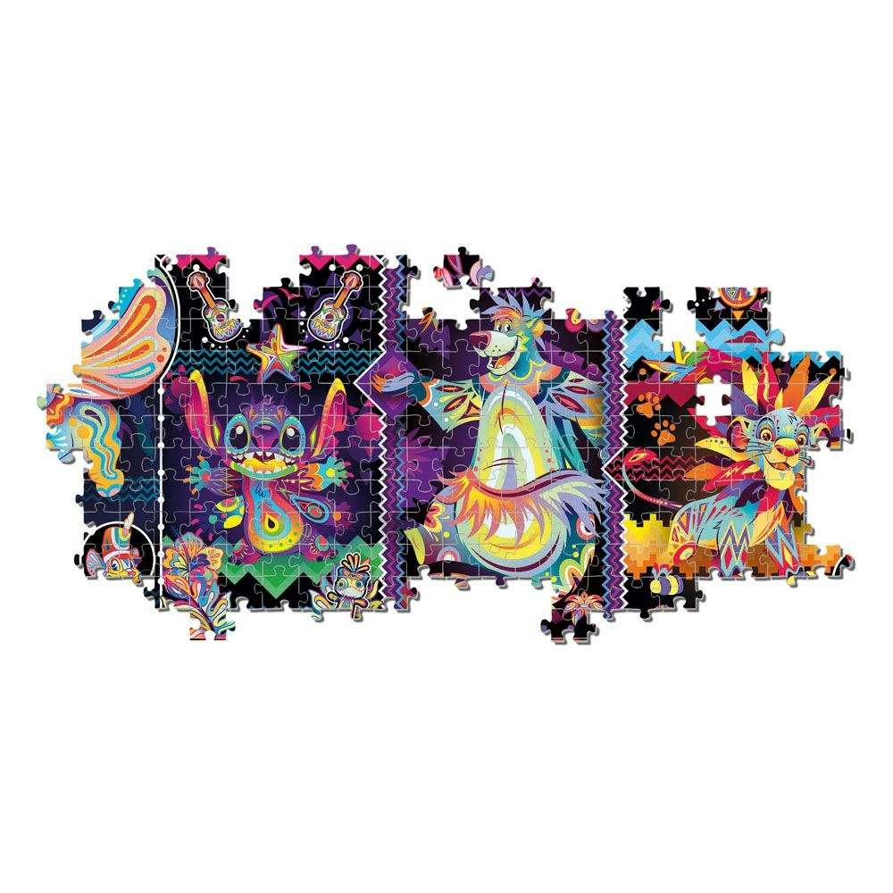 Puslespill Disney Panorama Puzzle Pop-Art (1000 biter)