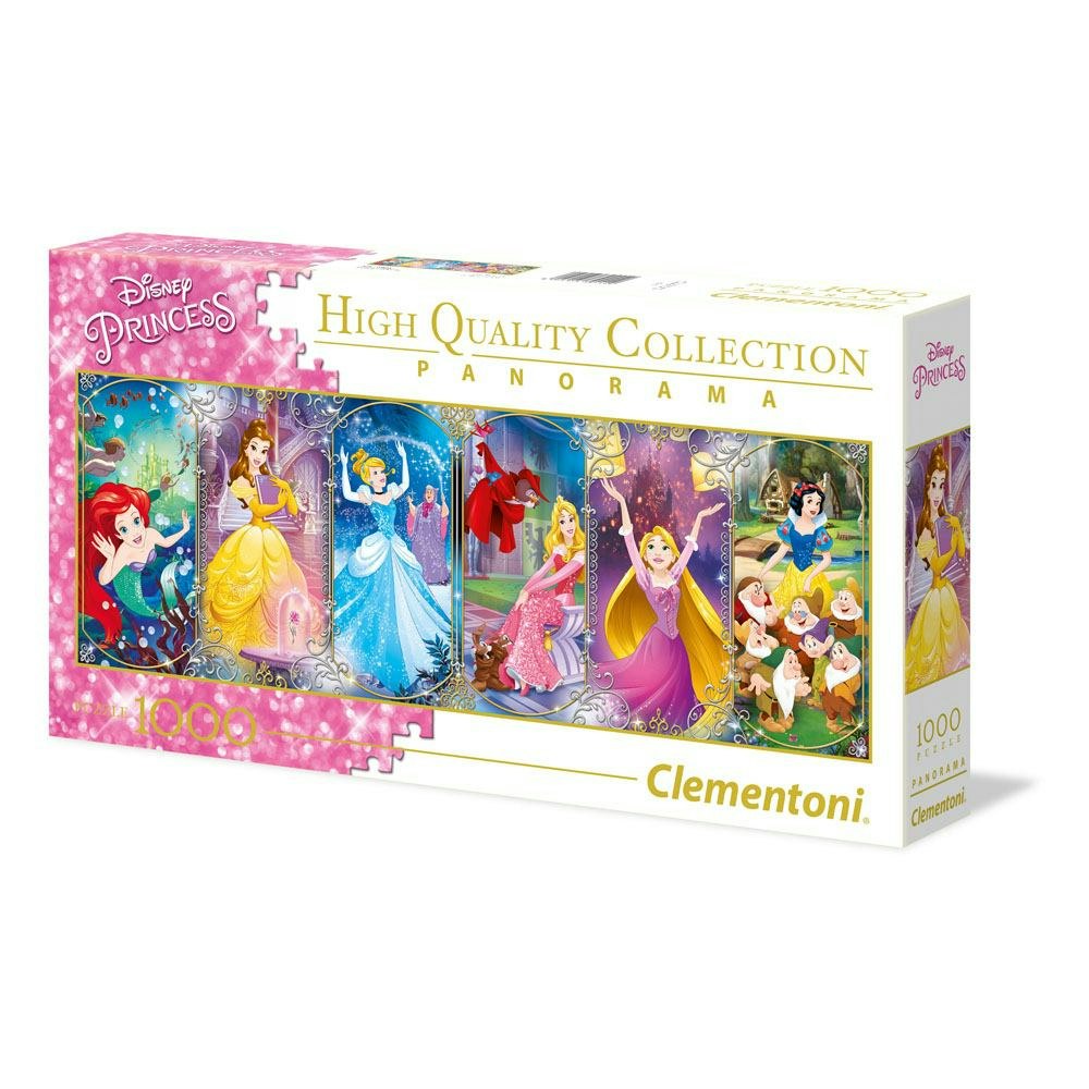 Puslespill Disney Panorama Puzzle Prinsesser (1000 biter)