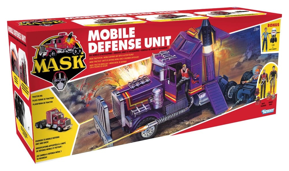 M.A.S.K. Vehicle Mobile Defense Unit Limited Edition (Totalpris 1.998,-)