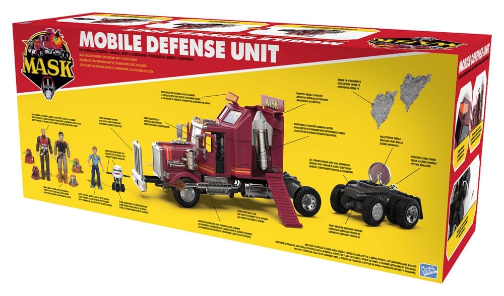 M.A.S.K. Vehicle Mobile Defense Unit Limited Edition (Totalpris 1.998,-)