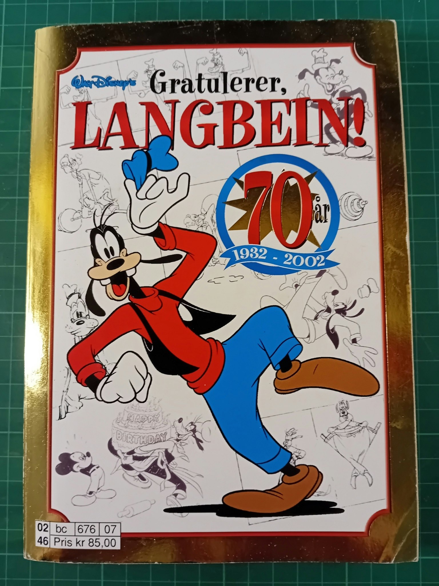 Gratulerer Langbein 70 år