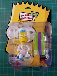 The Simpsons Mania series nøkkelring: Bart m/skateboard