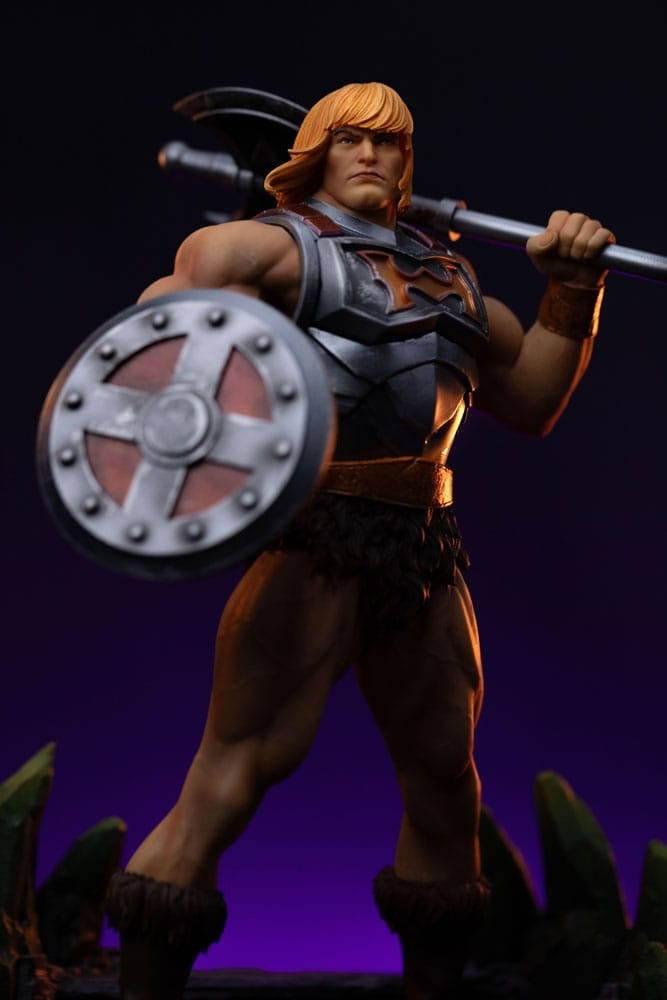 Masters of the Universe Art Scale Statue 1/10 He-Man Battle Armor Version Exclusice 23 cm (totalpris 3.495,-)