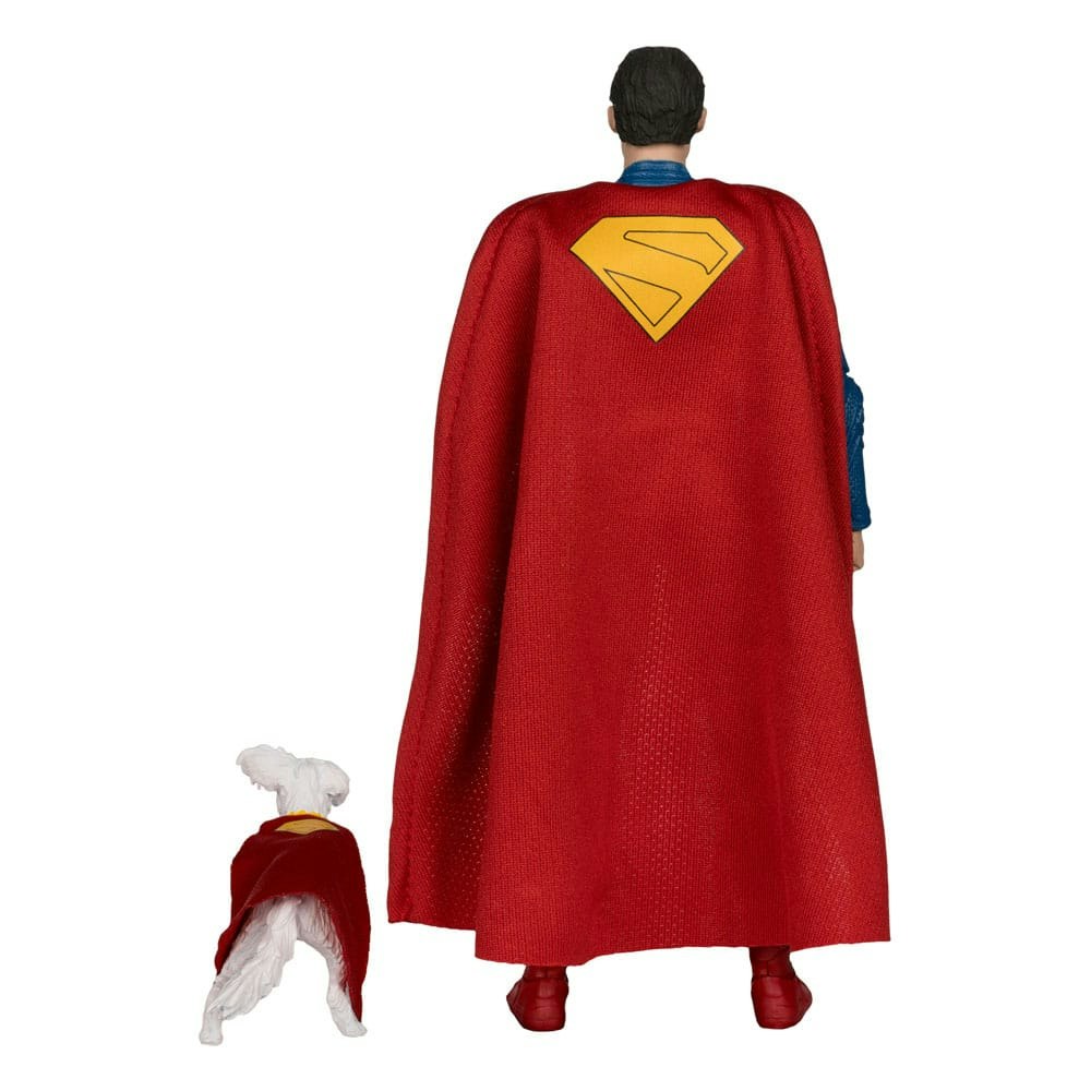 Superman (2025) DC Multiverse Deluxe Action Figure Superman with Krypto the Super Dog 18 cm