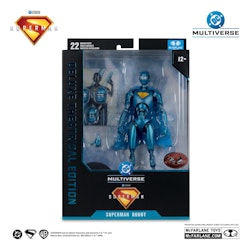 Superman (2025) DC Multiverse Deluxe Action Figure Superman Robot (Red Platinum Edition) 18 cm