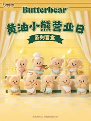 Butterbear Operating Day Series Mini Figures 9 cm Blind Box