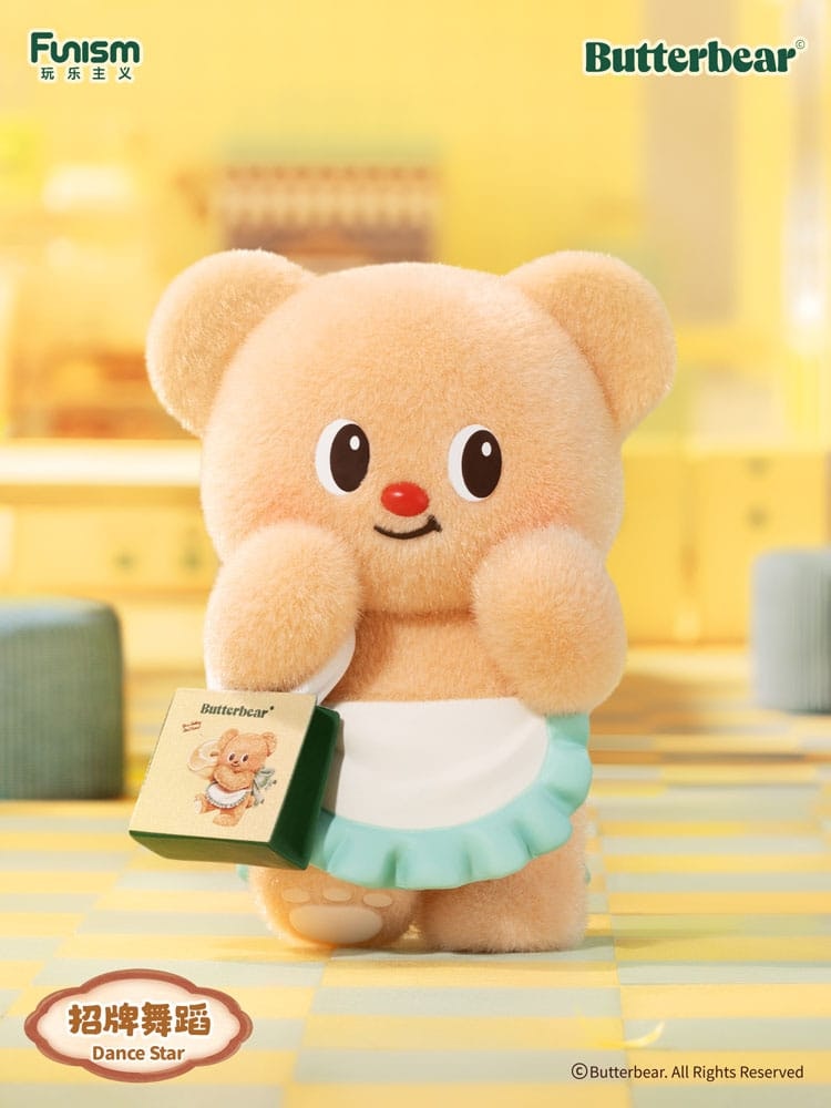 Butterbear Operating Day Series Mini Figures 9 cm Blind Box