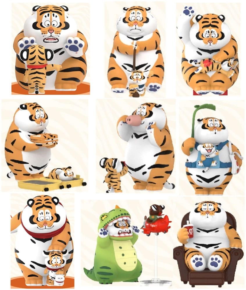 I Am Not Fat Tiger Roaring Love Series Mini Figures 9 cm Blind Box