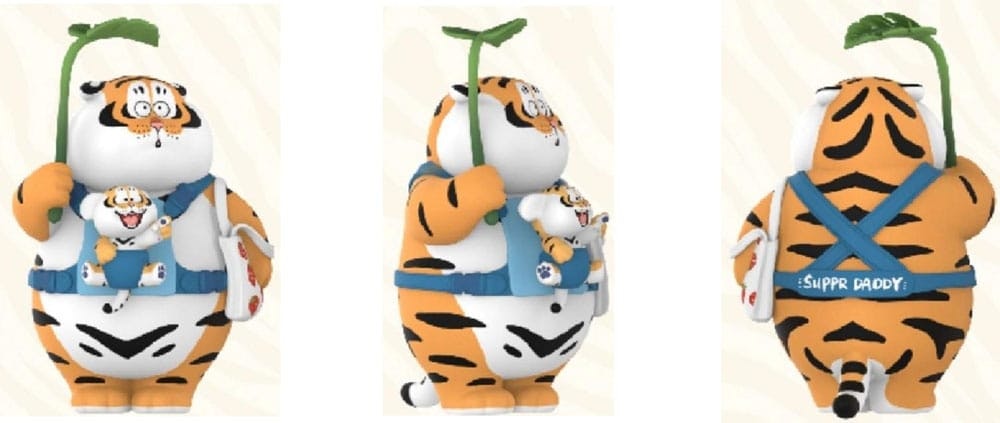 I Am Not Fat Tiger Roaring Love Series Mini Figures 9 cm Blind Box