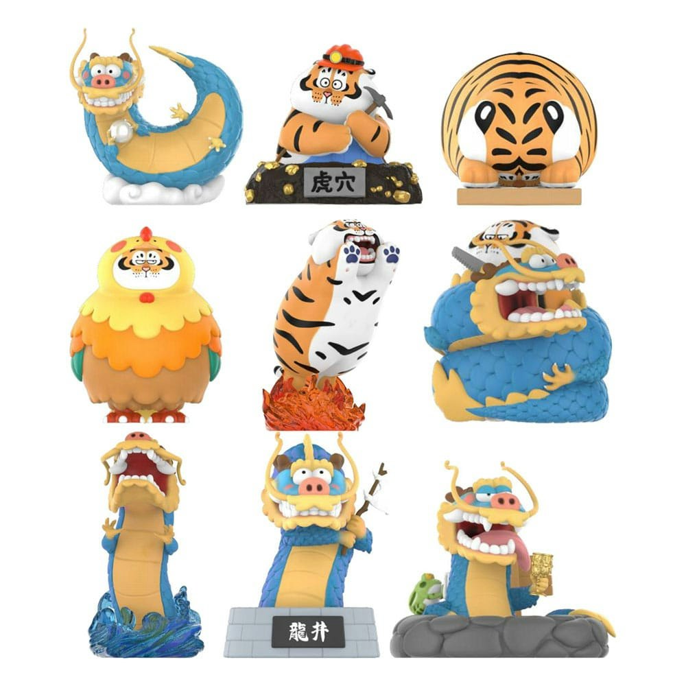 I Am Not Fat Tiger Long Teng Hu Yue Series Mini Figures 9 cm Blind Box
