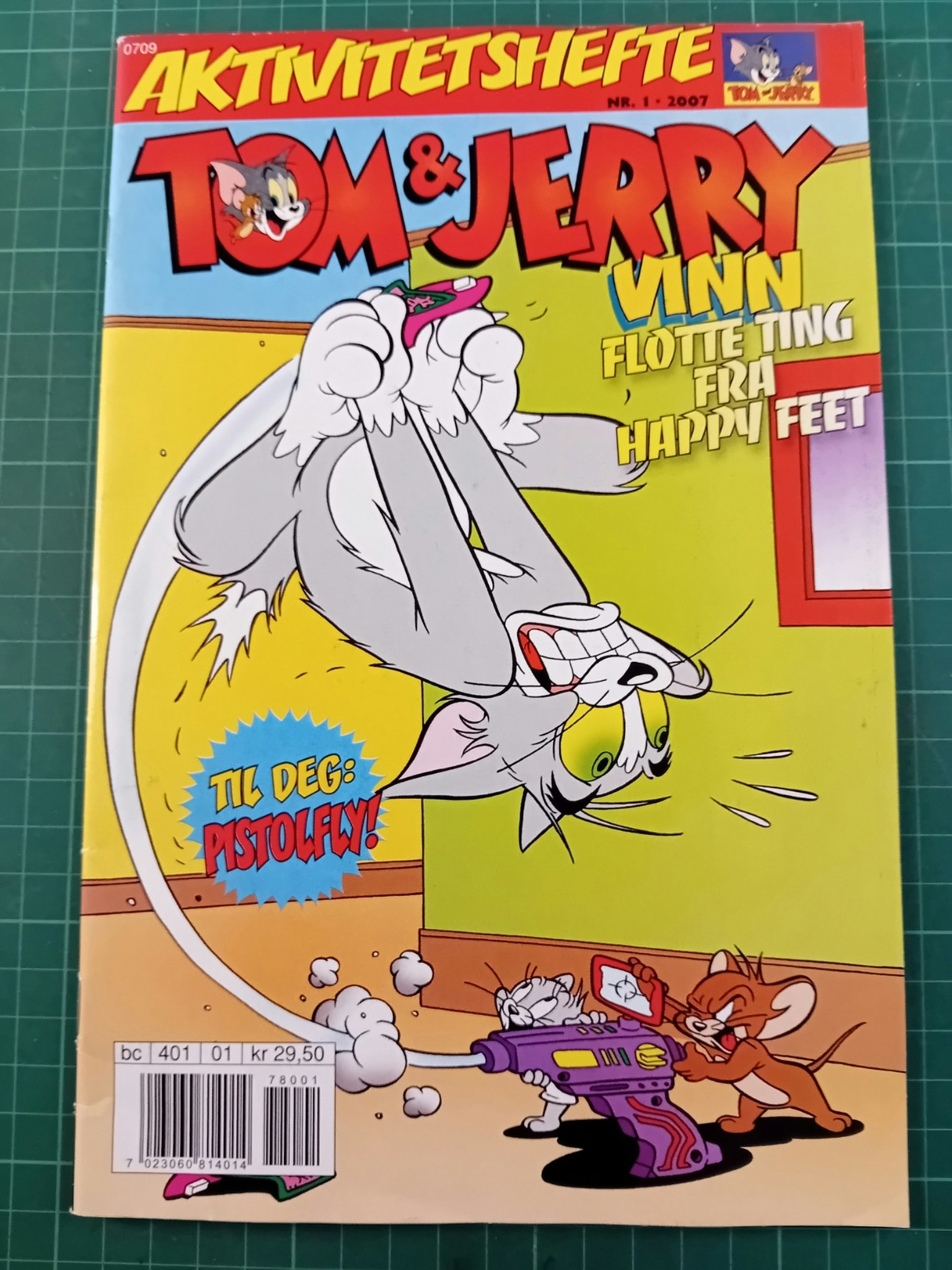 Tom og Jerry aktivitetshefte 2007 - 01