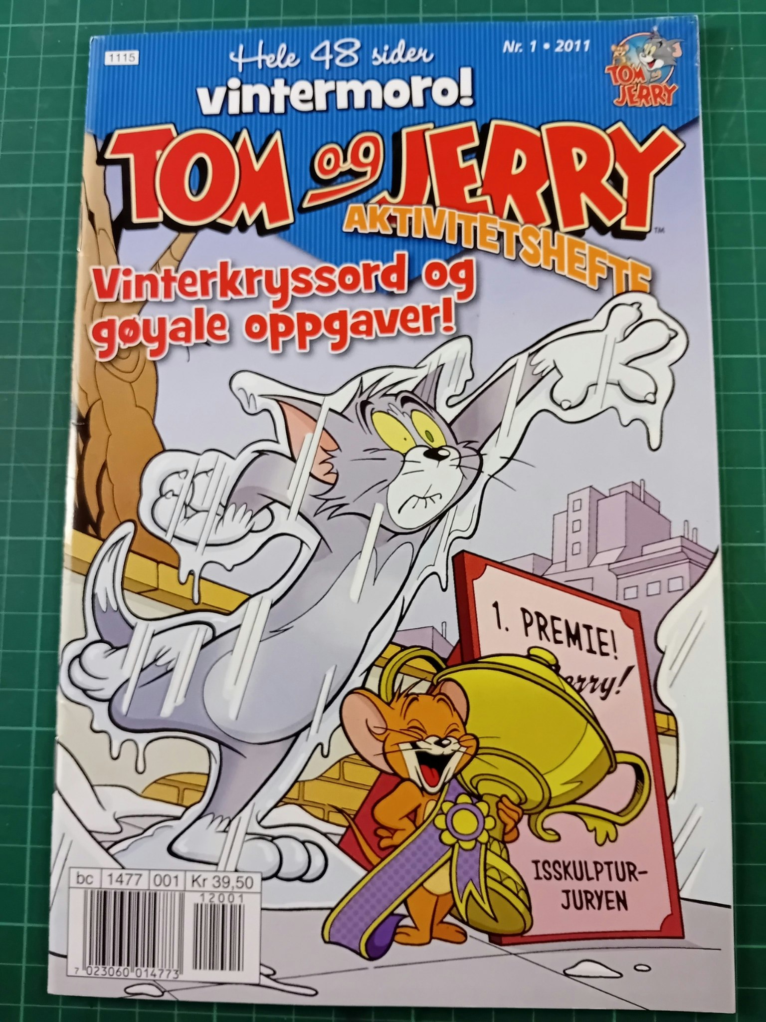 Tom og Jerry aktivitetshefte 2011 - 01
