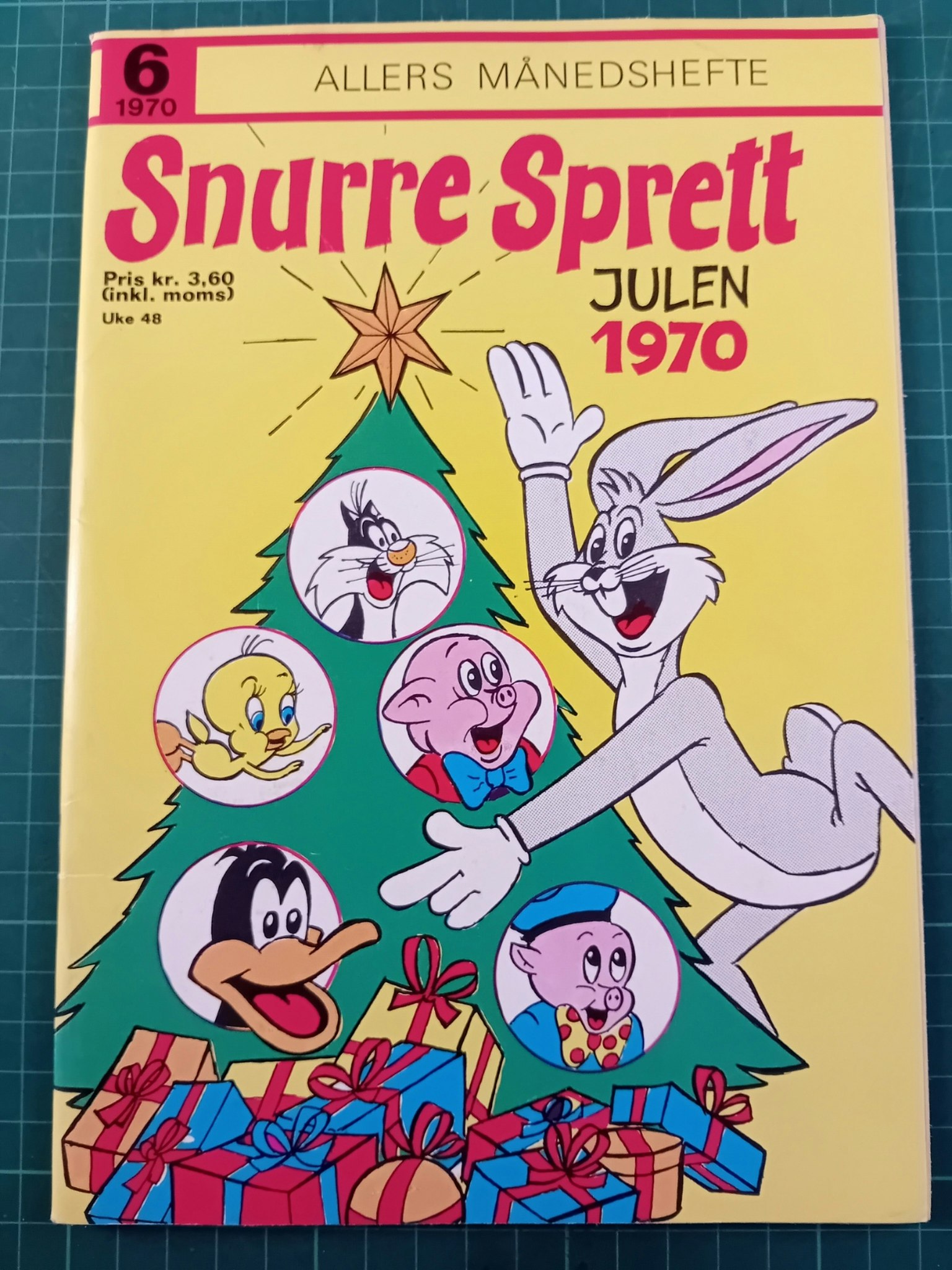 Snurre Sprett Julen 1970