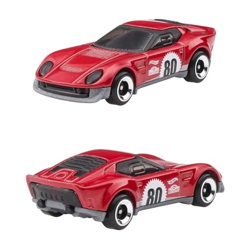 .Hot Wheels Mattel 80th Anniversary 5 Pack