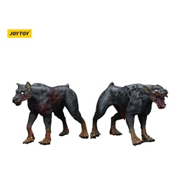 Zombie Dark Source Action Figures 2-Pack Police Dogs 8 cm (Totalpris 129,-)