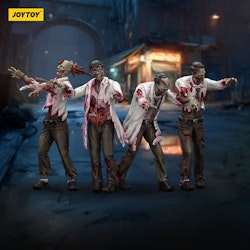 Zombie Dark Source Action Figures 4-Pack Scientists (Male) 8 cm (Totalpris 279,-)