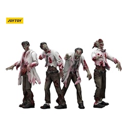 Zombie Dark Source Action Figures 4-Pack Scientists (Male) 8 cm (Totalpris 279,-)