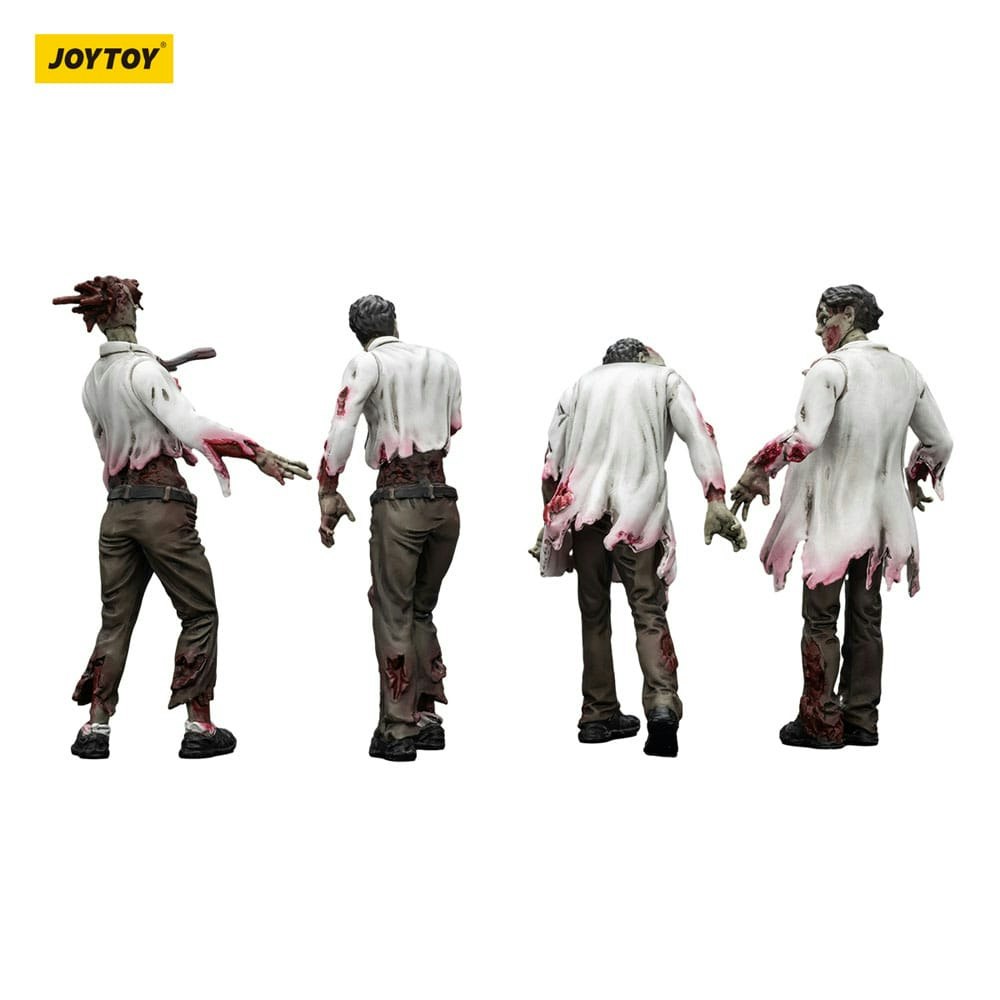 Zombie Dark Source Action Figures 4-Pack Scientists (Male) 8 cm (Totalpris 279,-)