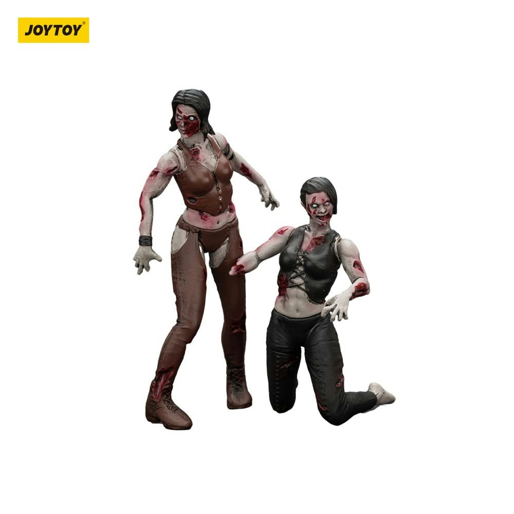 Zombie Dark Source Action Figures 2-Pack Female wrestlers 8 cm (Totalpris 159,-)