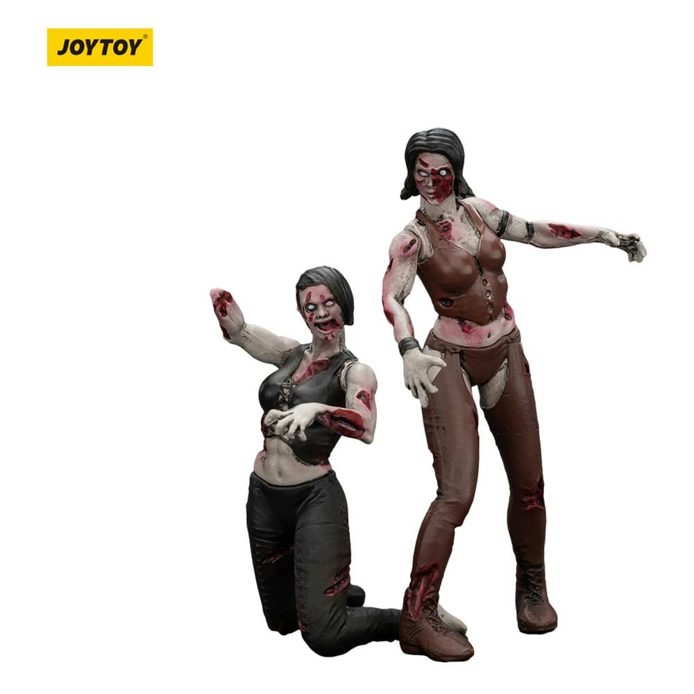 Zombie Dark Source Action Figures 2-Pack Female wrestlers 8 cm (Totalpris 159,-)
