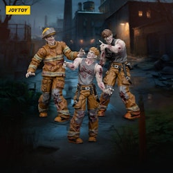 Zombie Dark Source Action Figures 3-Pack Firefighters 8 cm (Totalpris 219,-)