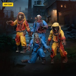 Zombie Dark Source Action Figures 4-Pack Biochemical Lab Team 8 cm (Totalpris 279,-)