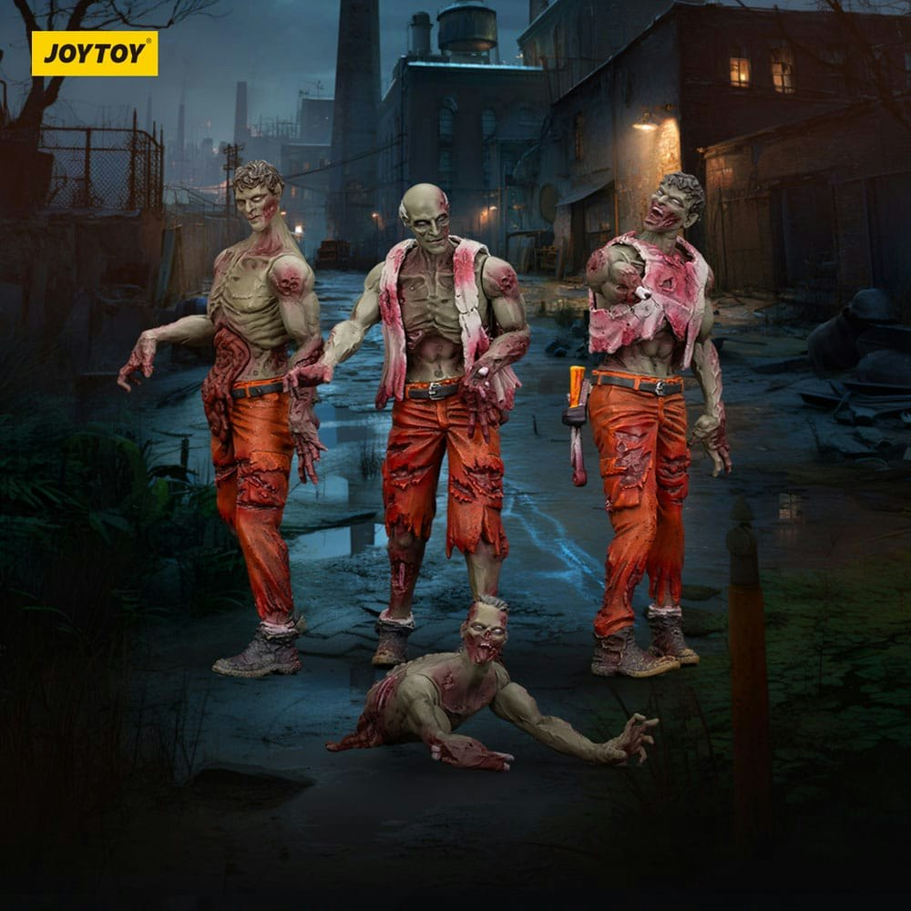 Zombie Dark Source Action Figures 4-Pack Mechanic Team 8 cm (Totalpris 249,-)