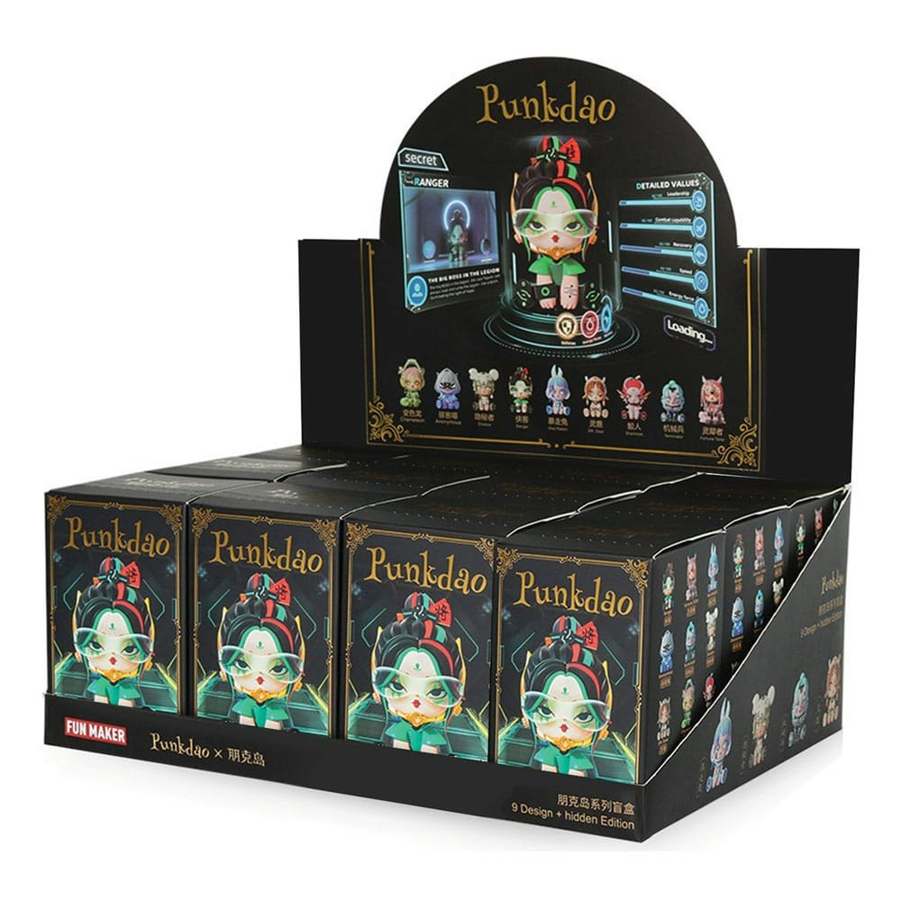 Punkdao Mini-Figures Blind Box Display (12) (Totalpris 1.595,-)