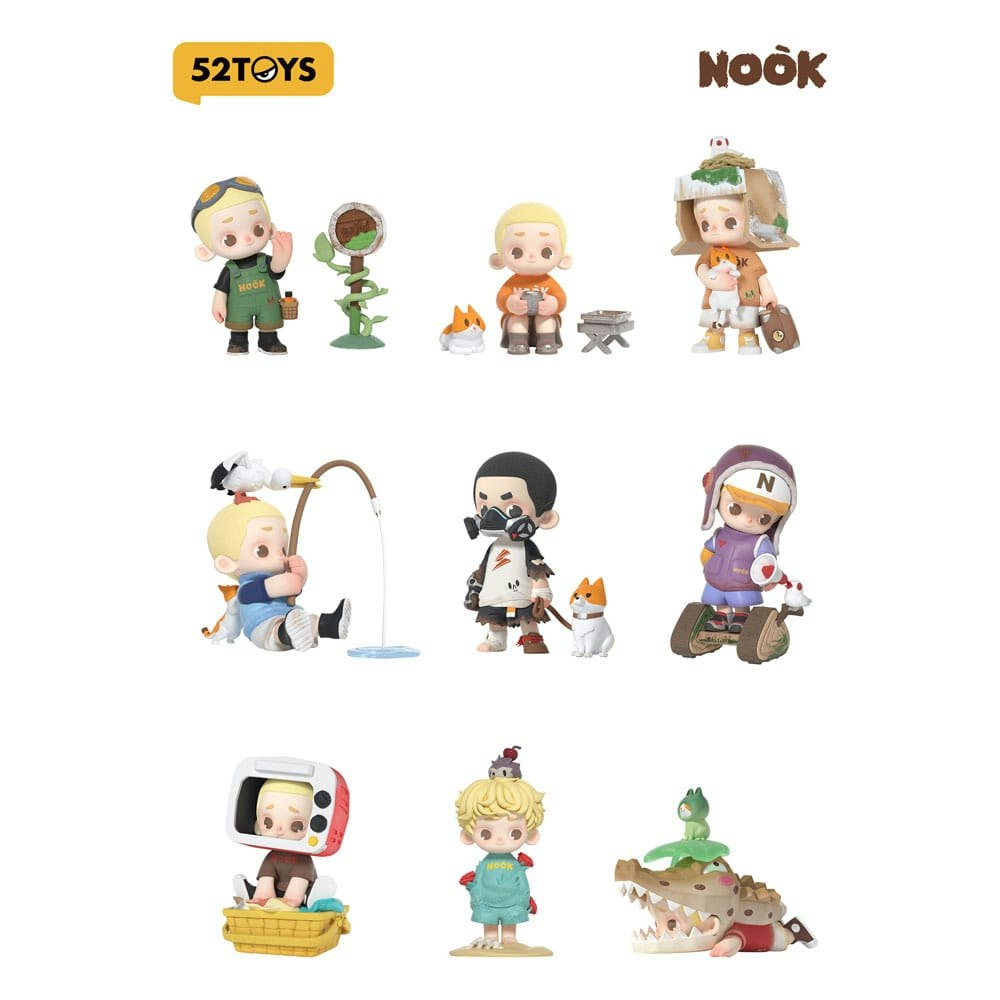 Nook Blind Box Figures Assortment Wasteland Park 9 cm (8) (Totalpris 1.495,-)